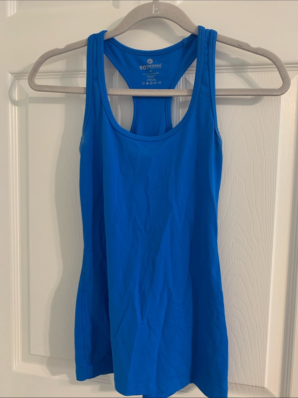 90 Degree By Reflex Women’s Cobalt Blue Racerback Tank